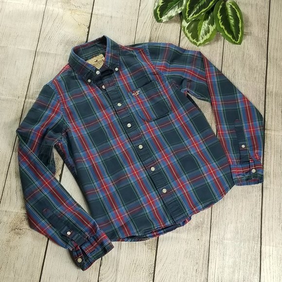 Hollister Other - HOLLISTER shirts button down long sleeve Sz 9